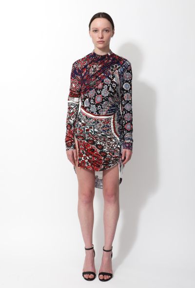 Louis Vuitton Ruched Printed Dress - 1 Louis Vuitton Ruched Printed Dress - 1