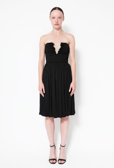 Bottega Veneta Ruched Silk Dress - 1