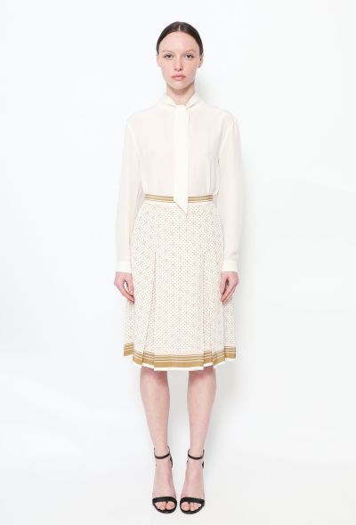 Céline Phoebe Classic Silk Pleated Skirt - 1 Céline Phoebe Classic Silk Pleated Skirt - 1