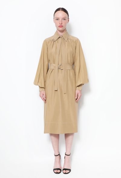 Céline Pre-Fall 2016 Belted Lavallière Dress - 1 Céline Pre-Fall 2016 Belted Lavallière Dress - 1