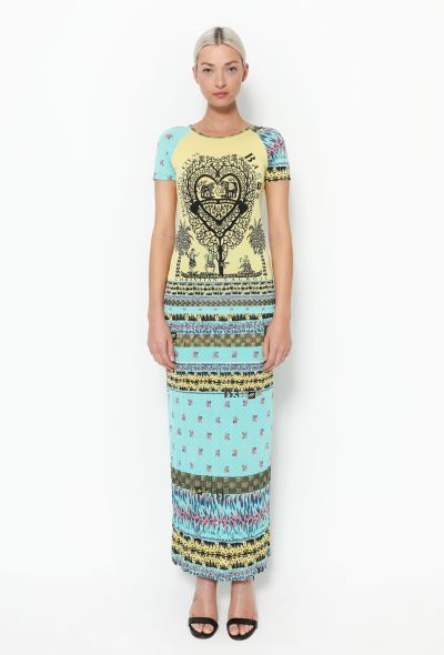 Christian Lacroix 1988 Printed Jersey Ensemble - 1 Christian Lacroix 1988 Printed Jersey Ensemble - 1