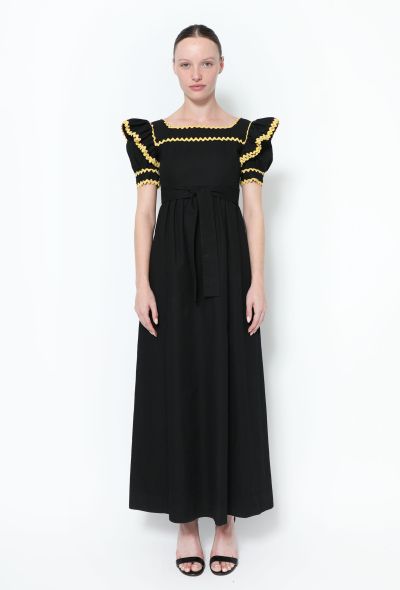 Saint Laurent Collector 1968 Belted Peasant Dress - 1 Saint Laurent Collector 1968 Belted Peasant Dress - 1