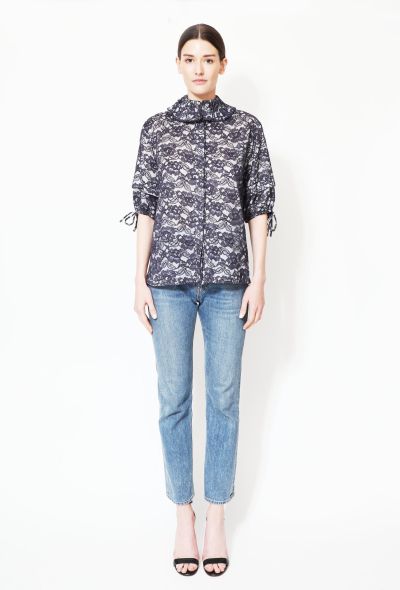 Chanel Resort 2014 Gilded Floral Lace Top - 1