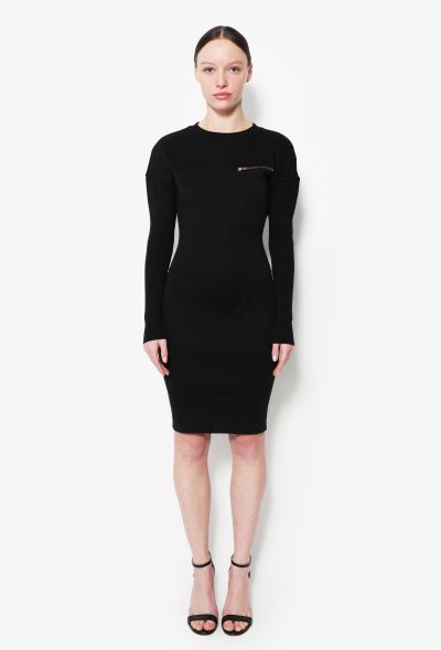 Alaïa 1989 Bodycon Zip Dress - 1 Alaïa 1989 Bodycon Zip Dress - 1