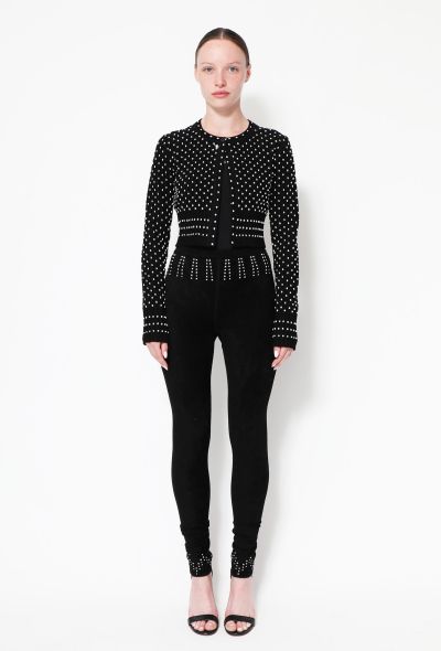 Alaïa F/W 2013 Trompe l'Oeil Chenille Ensemble - 1