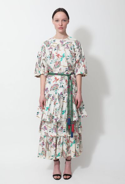 Saint Laurent Vintage Belted Peasant Ensemble - 1 Saint Laurent Vintage Belted Peasant Ensemble - 1