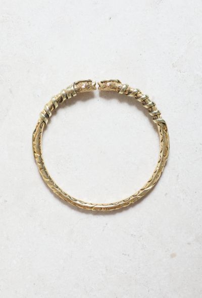 Vintage Fine Jewelry 18k Yellow Gold Snake Bracelet - 1 Vintage Fine Jewelry 18k Yellow Gold Snake Bracelet - 1