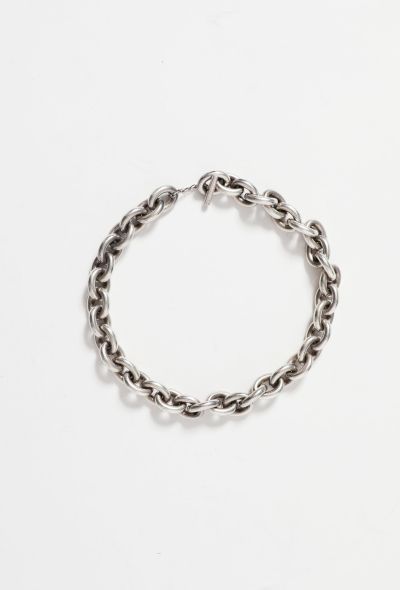 Exquisite Vintage Silver Chainlink Choker - 1 Exquisite Vintage Silver Chainlink Choker - 1