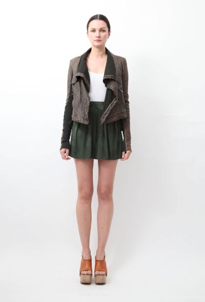 Balenciaga Silk Pleated Skirt - 1 Balenciaga Silk Pleated Skirt - 1