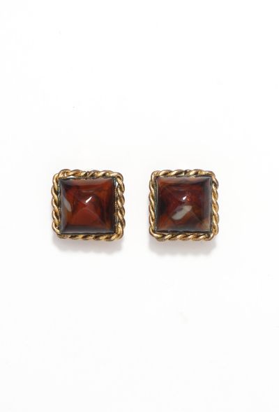 Exquisite Vintage 70s R. Scemama  Amber Earrings - 1 Exquisite Vintage 70s R. Scemama  Amber Earrings - 1