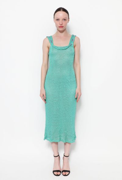 Mary Farrin '70s Crochet Slip Dress - 1