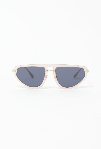 Christian Dior Contrast Metallic Rim Sunglasses - 1