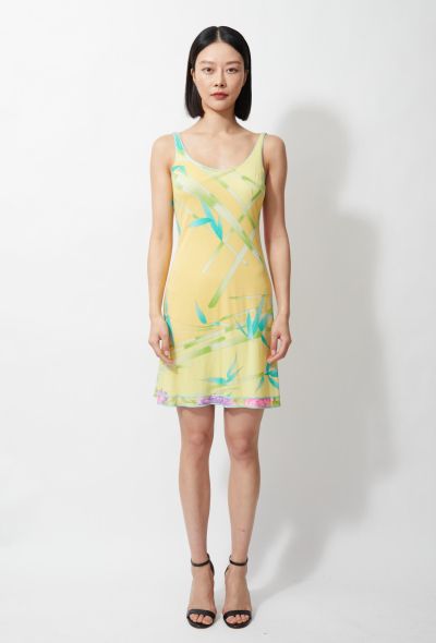 Leonard Bamboo Print Dress - 1 Leonard Bamboo Print Dress - 1