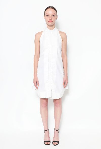 Balenciaga S/S 2007 Cotton Tuxedo Dress - 1 Balenciaga S/S 2007 Cotton Tuxedo Dress - 1
