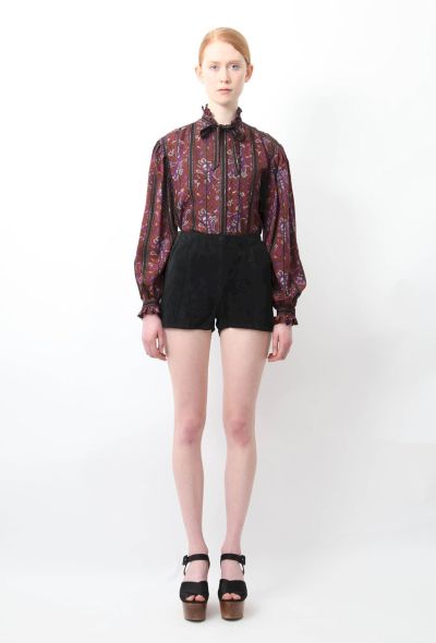 Black Suede Shorts - 1 Black Suede Shorts - 1