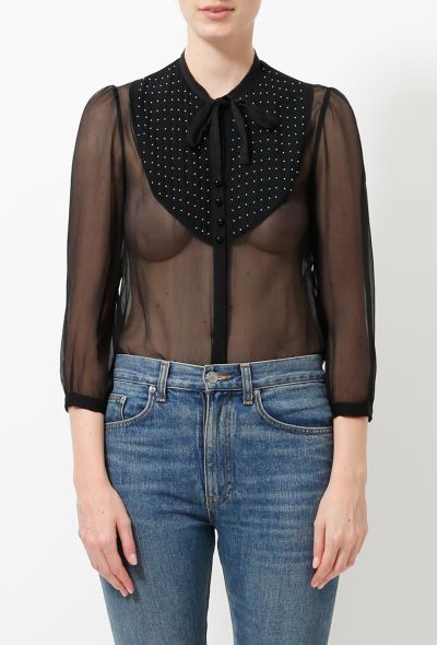 Chloé F/W 2005 Beaded Blouse - 1 Chloé F/W 2005 Beaded Blouse - 1