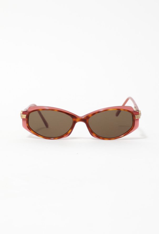 Jean Patou Tortoiseshell Emblem Sunglasses - 1