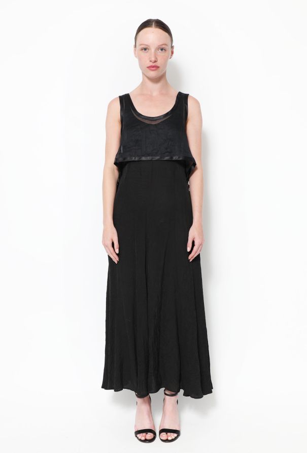 Loewe Layered Chiffon Dress - 1