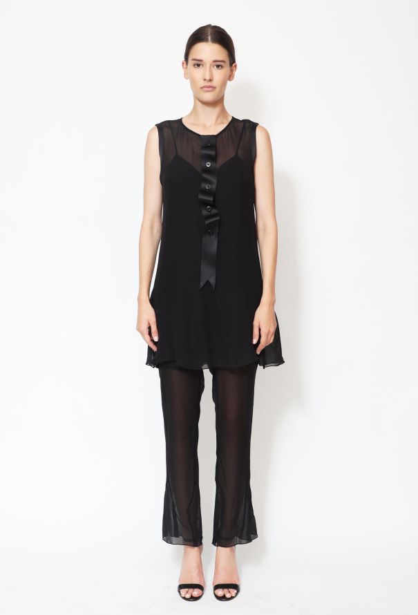 Chanel Silk Crêpe Layered Ensemble - 2 Chanel Silk Crêpe Layered Ensemble - 2