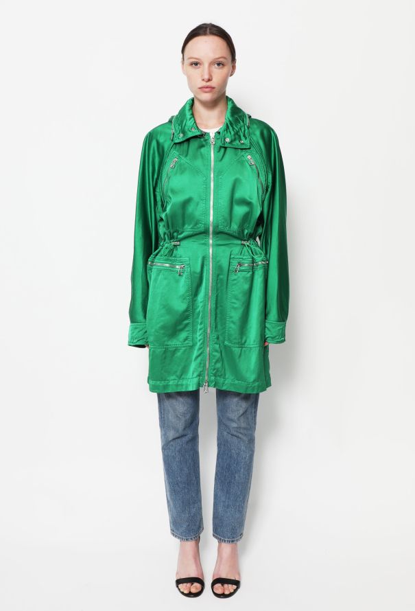 Bottega Veneta Resort 2022 Acid Zip Parka - 1