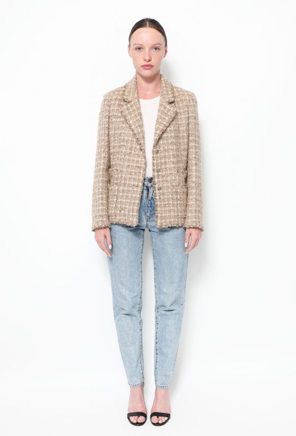 Chanel Iridescent Bouclé Tweed Jacket - 1