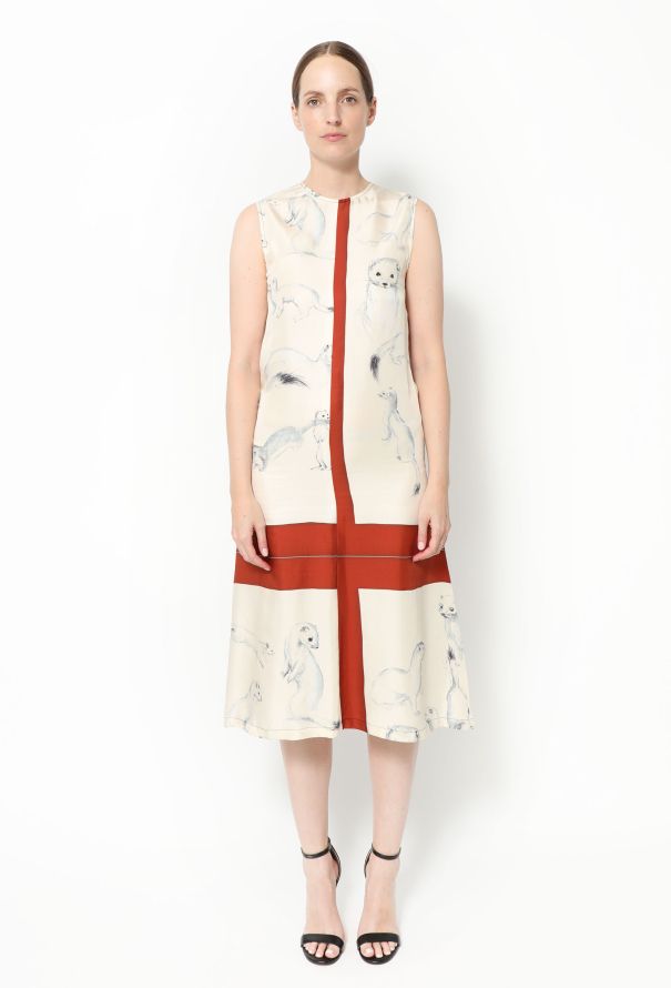 Céline F/W 2015 Wonderland Silk Dress - 1