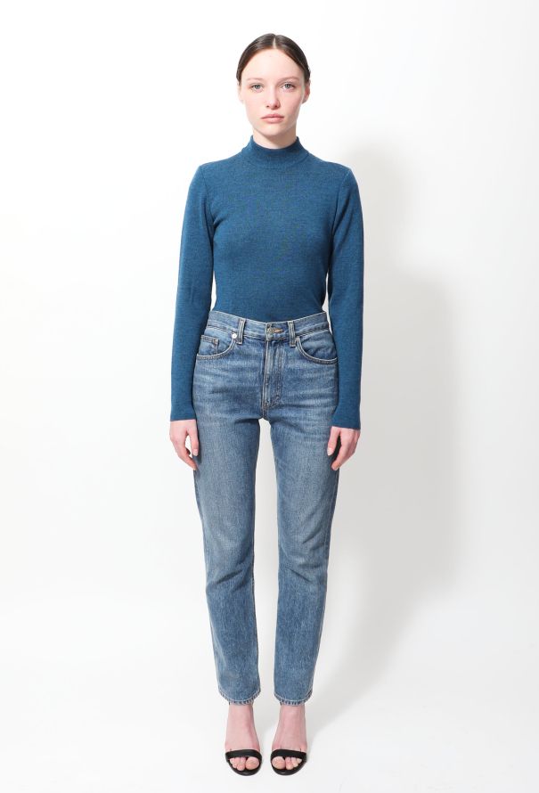 Saint Laurent 90s High Neck Knit Sweater - 2 Saint Laurent 90s High Neck Knit Sweater - 2