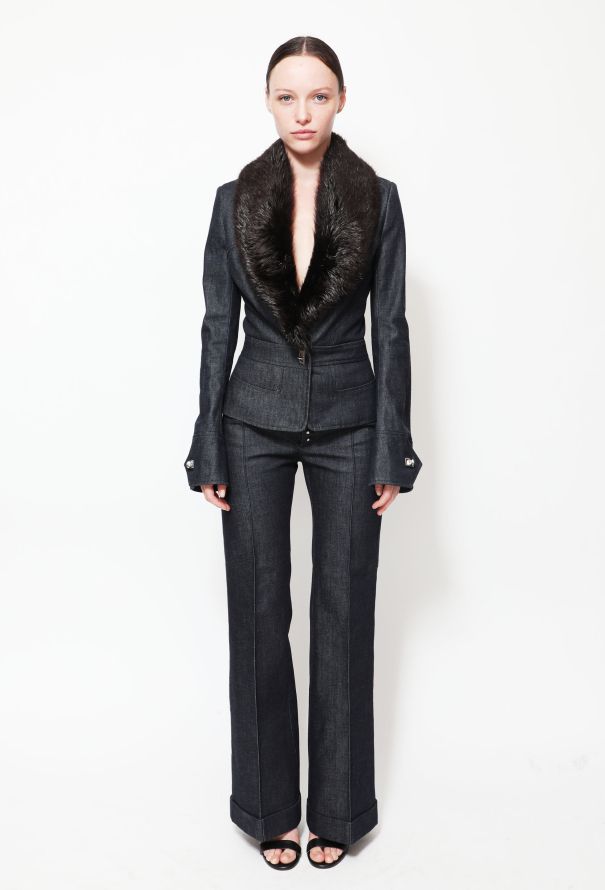 Balenciaga COLLECTOR F/W 2005 Denim Ensemble - 3 Balenciaga COLLECTOR F/W 2005 Denim Ensemble - 3