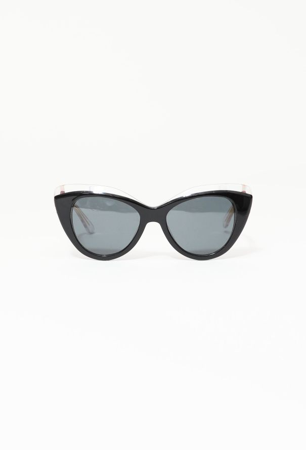 Exquisite Vintage Emmanuelle Khanh Cat Eye Sunglasses - 1