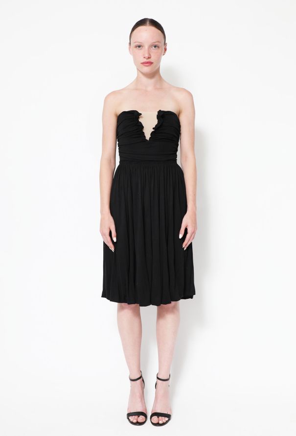 Bottega Veneta Ruched Silk Dress - 1