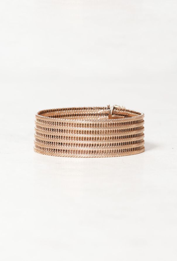 Vintage Fine Jewelry 18k Yellow Gold Cuff - 1