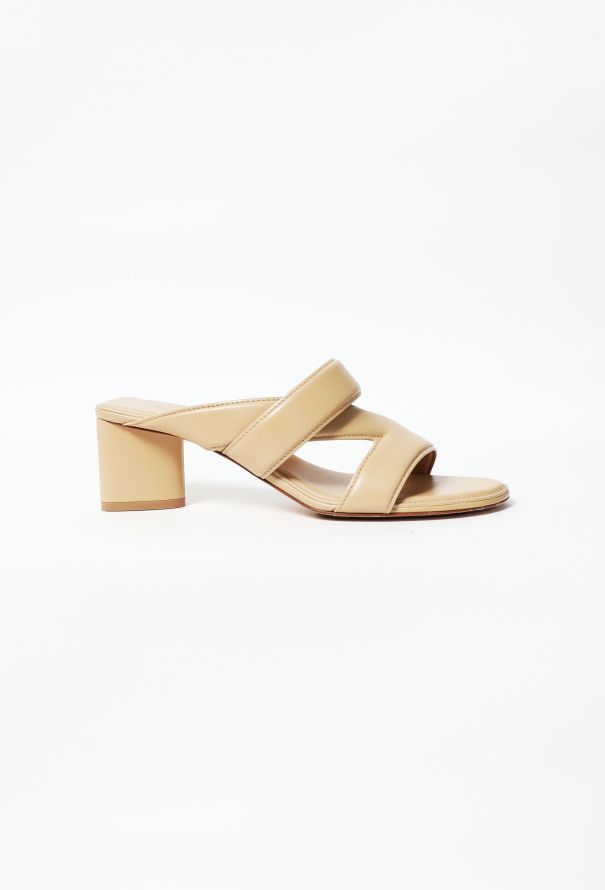 Bottega Veneta Resort 2021 Leather Crossover Mules - 1