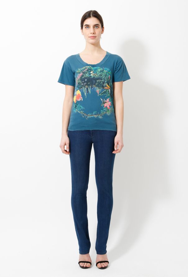 Balenciaga 2003 Jungle Print T-Shirt - 1