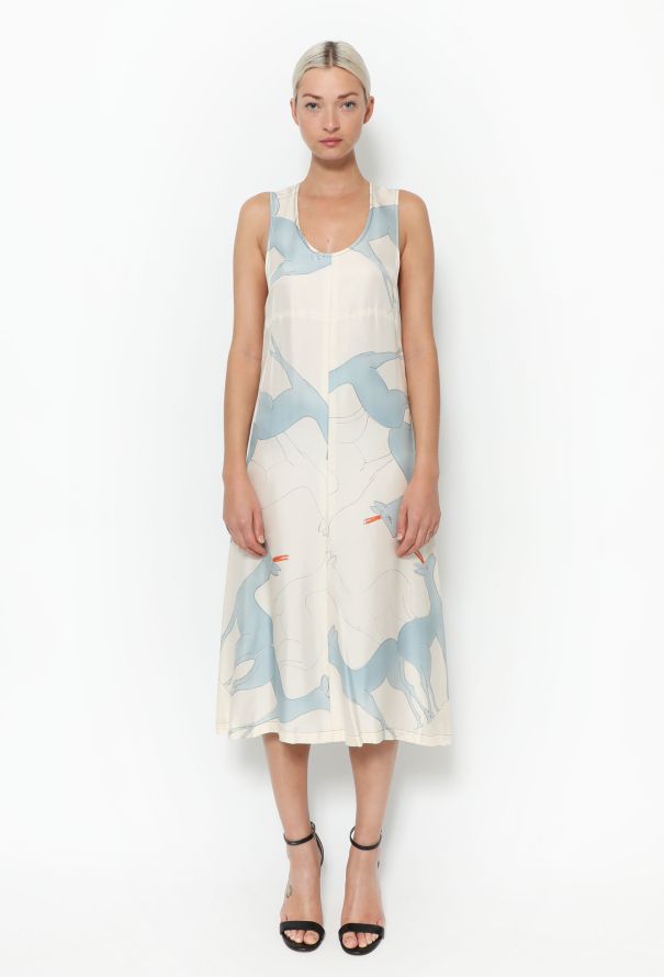 Céline F/W 2015 Wonderland Silk Slip Dress - 1