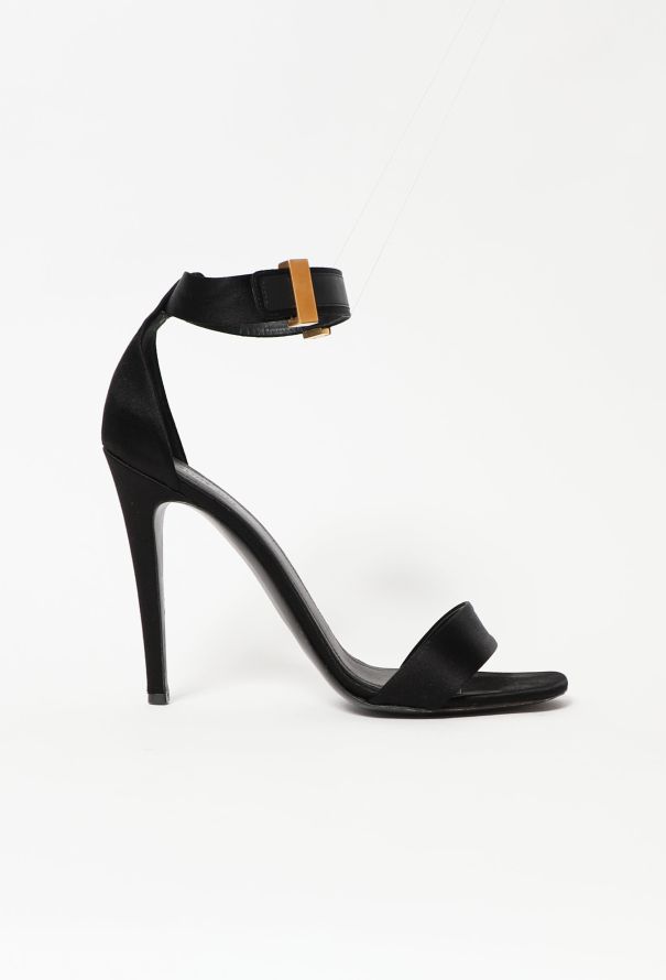 Céline Classic Satin Sandals - 1