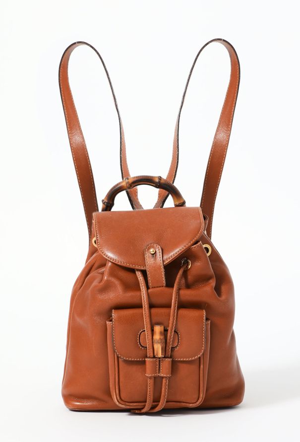 Gucci Mini Bamboo Backpack - 1