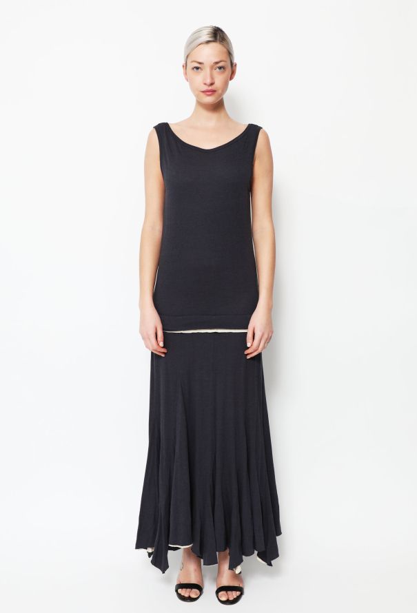 Comme des Garçons 1998 Open-Back Jersey Dress - 1