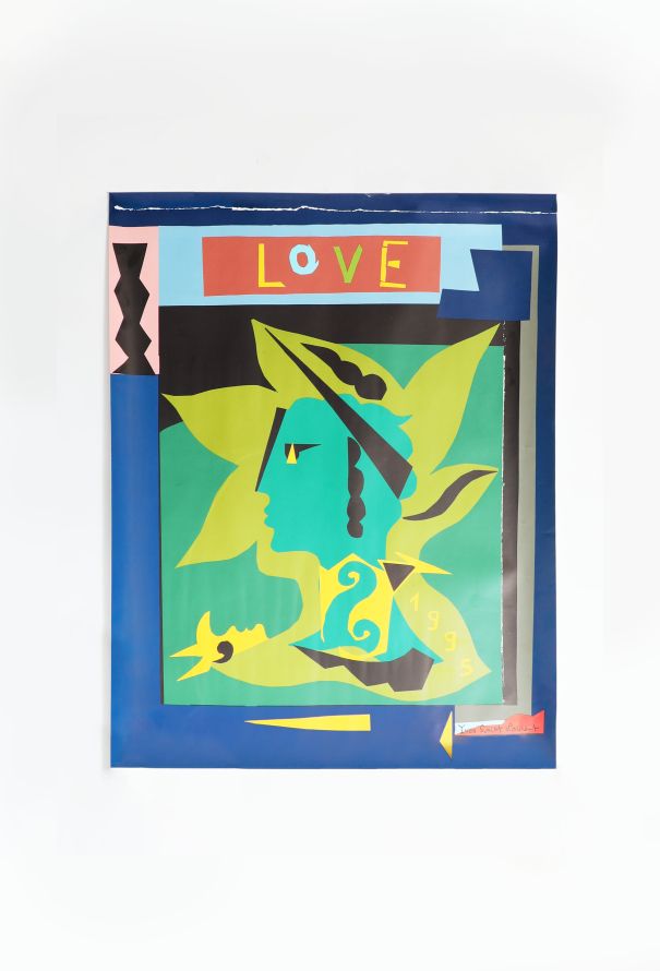 Saint Laurent Rare 1995 Love Poster, in Original Packaging - 1