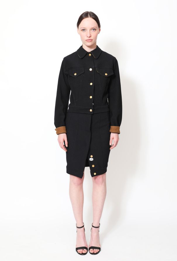 Jean Paul Gaultier 80s Corduroy Jacket & Skirt Ensemble - 1