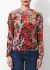 Louis Vuitton 2019 Checkered Floral Velvet Top - 1
