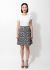 Alaïa Floral Textured Skirt - 1