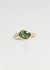 Vintage Fine Jewelry 18k Gold & Green Tourmaline Ring - 1