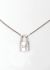 Hermès Vintage Sterling Silver Kelly "Cadenas" Necklace - 1