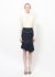 Balenciaga S/S 2005 Navy Zip Skirt - 1