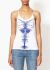 Balenciaga 2006 Graphic Cotton Halter Tank - 1