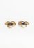 Balenciaga Vintage Seafoam Twisted Clip Earrings - 1
