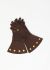 Hermès Coin Wide-Cuff Suede Gloves - 1
