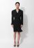 Thierry Mugler Vintage Ruffled Smoking Dress - 1
