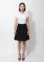 Alaïa Geometric Textured Skirt - 1