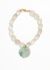 Embossed Jadeite Pendant Necklace - 1